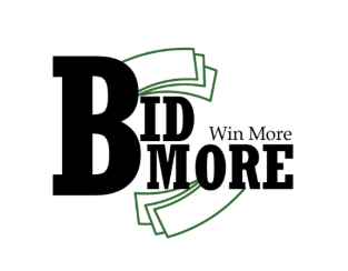 Bid More Win More Logo